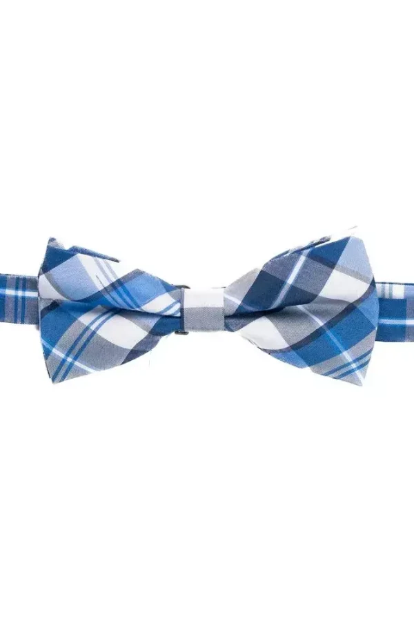 Метелик синій в клітинку