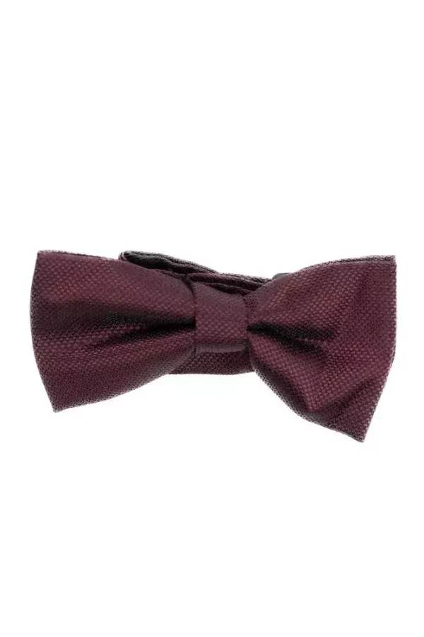 Метелик бордовий однотонний