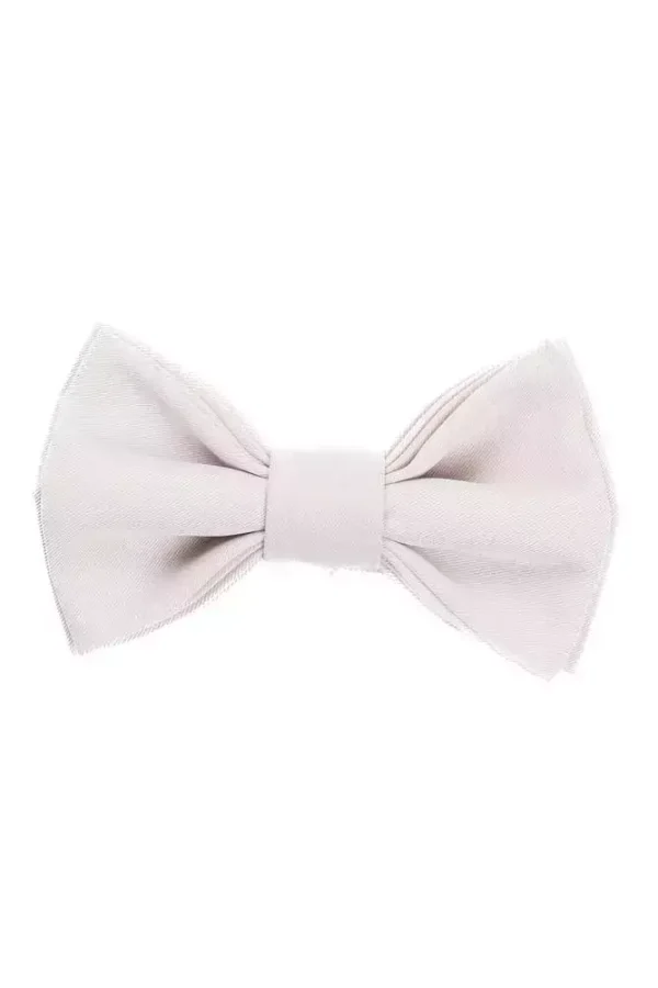 Метелик бежевий однотонний