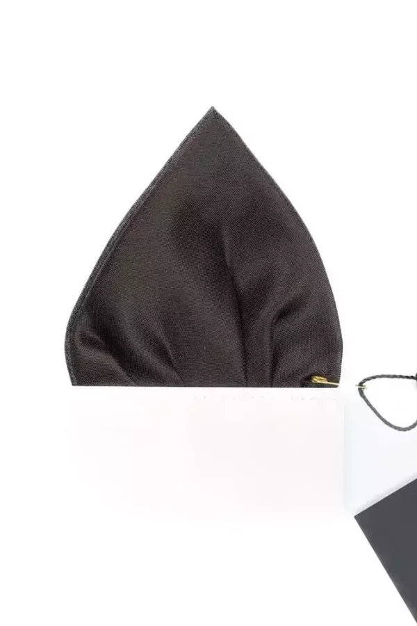 Попередньо складена хустинка-паше коричнева