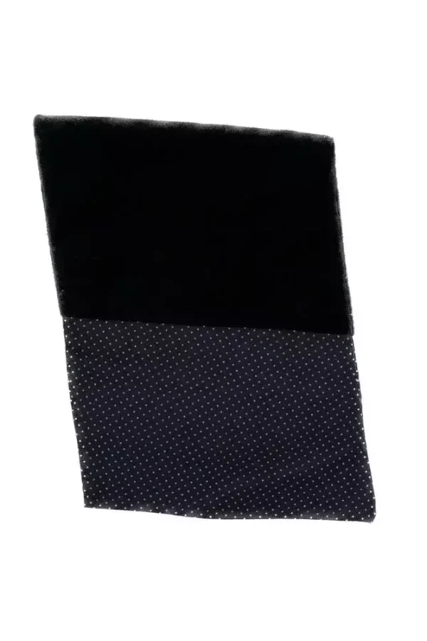 Попередньо складена хустинка-паше чорна