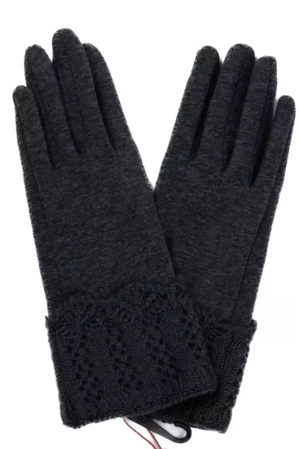 Рукавиці жіночі чорні