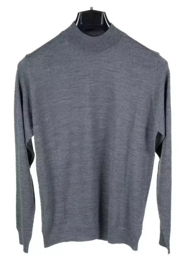 Гольф чоловічий синій однотонний