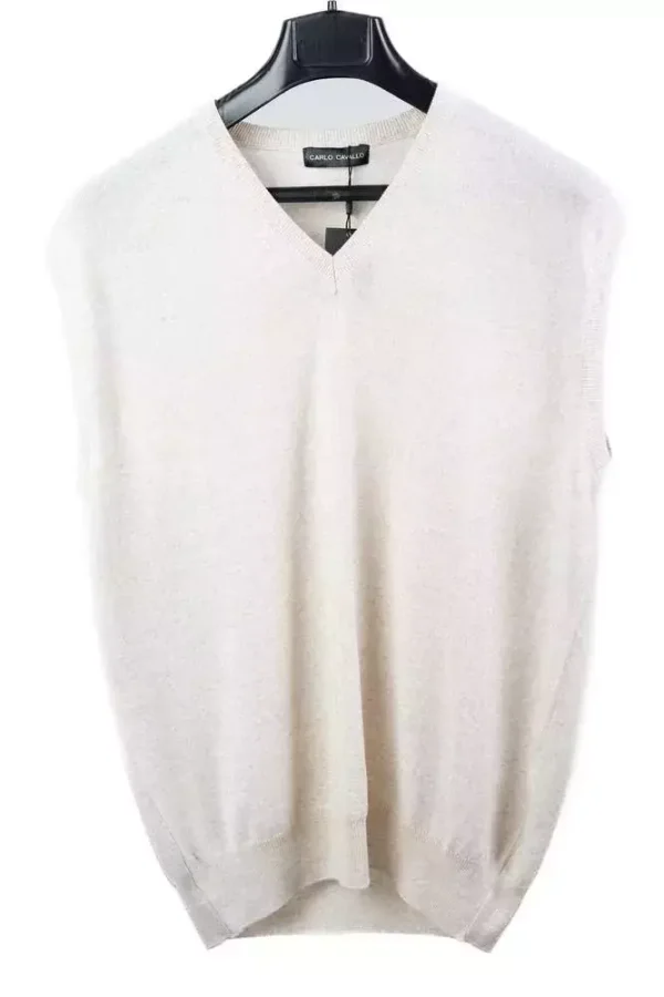 Жилетка трикотажна біла