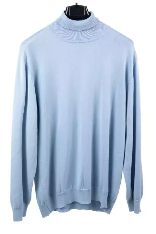 Светр чоловічий блакитний