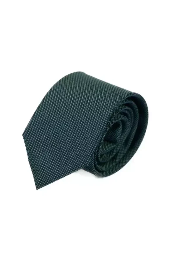Краватка зелена в крапку