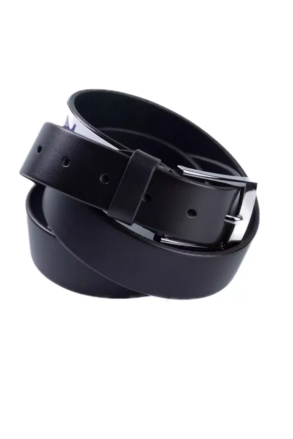 Ремінь коричневий однотонний 105-130 см