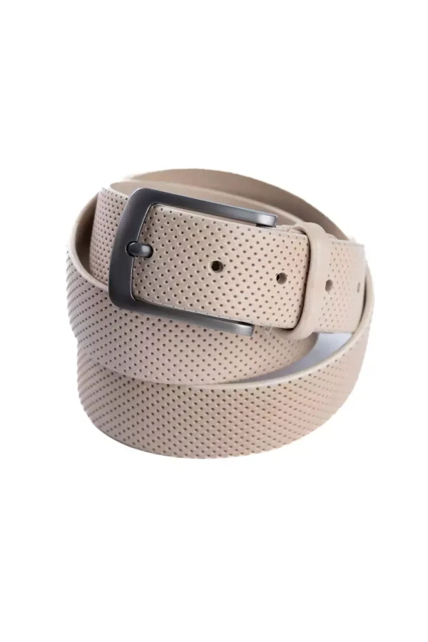 Ремінь білий