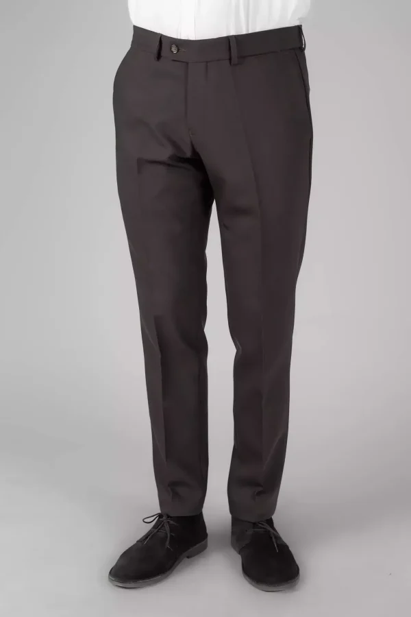 Штани чоловічі коричневі однотонні