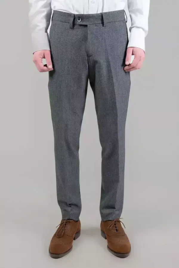 Штани чоловічі сірі однотонні