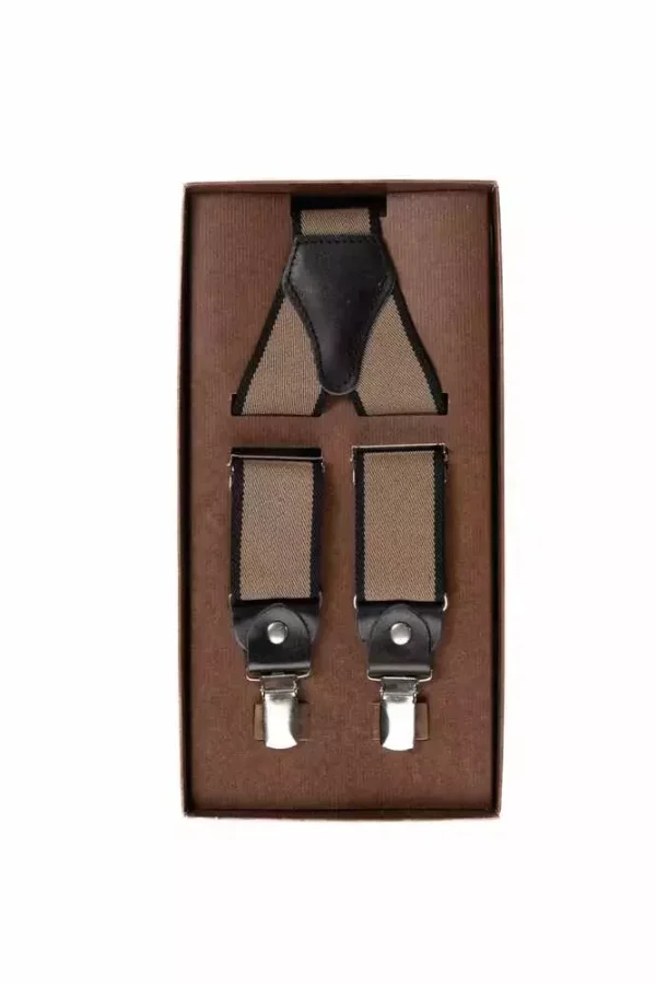 Підтяжки коричневі